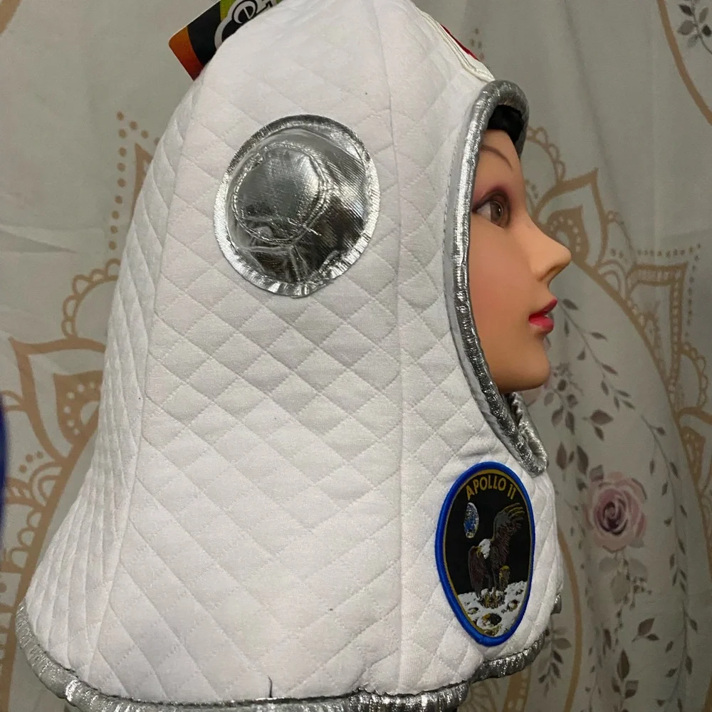NWT Vintage Elope child’s costume play astronaut fabric helmet